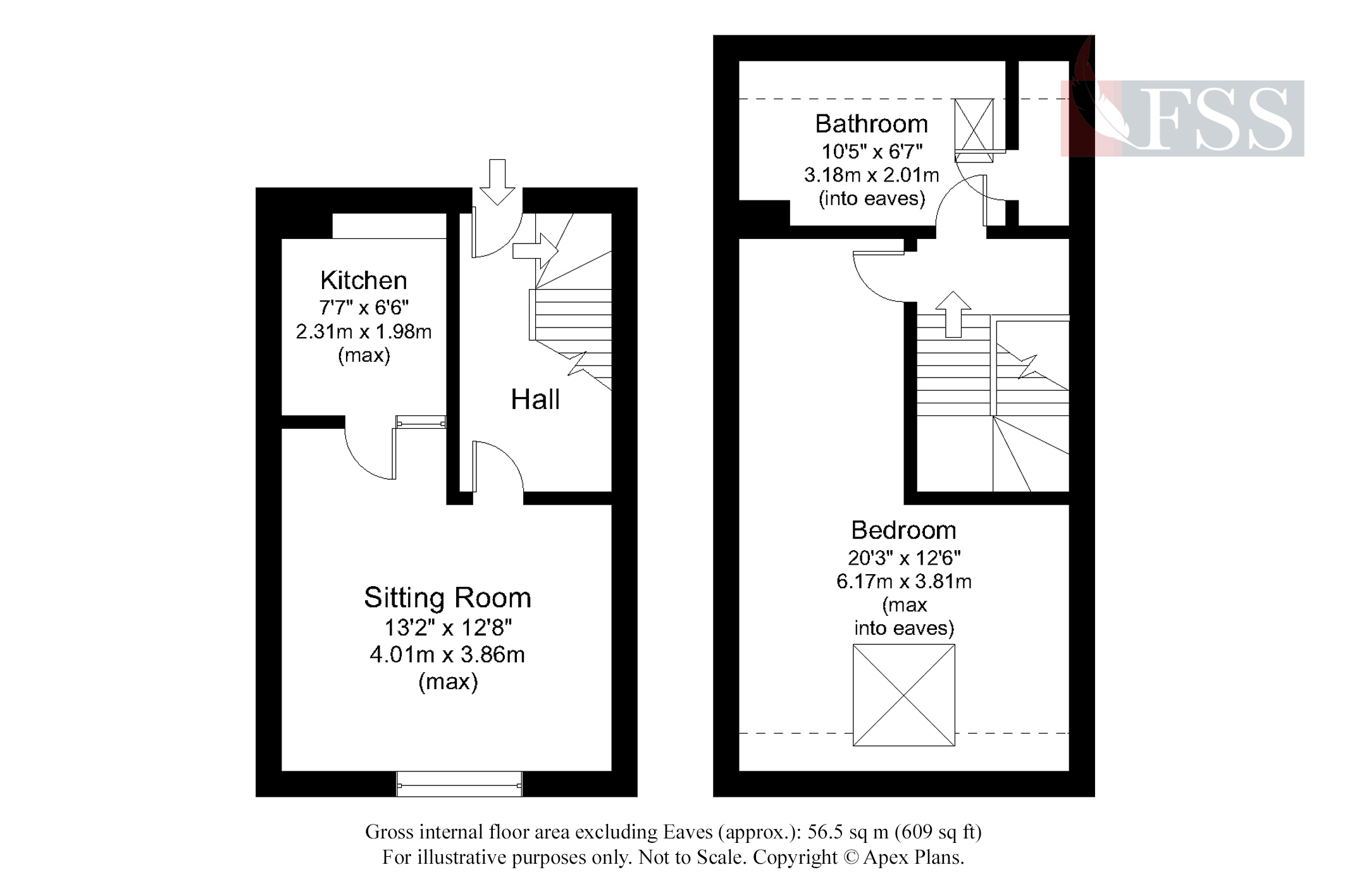 Floorplan for                                                          
                                                    