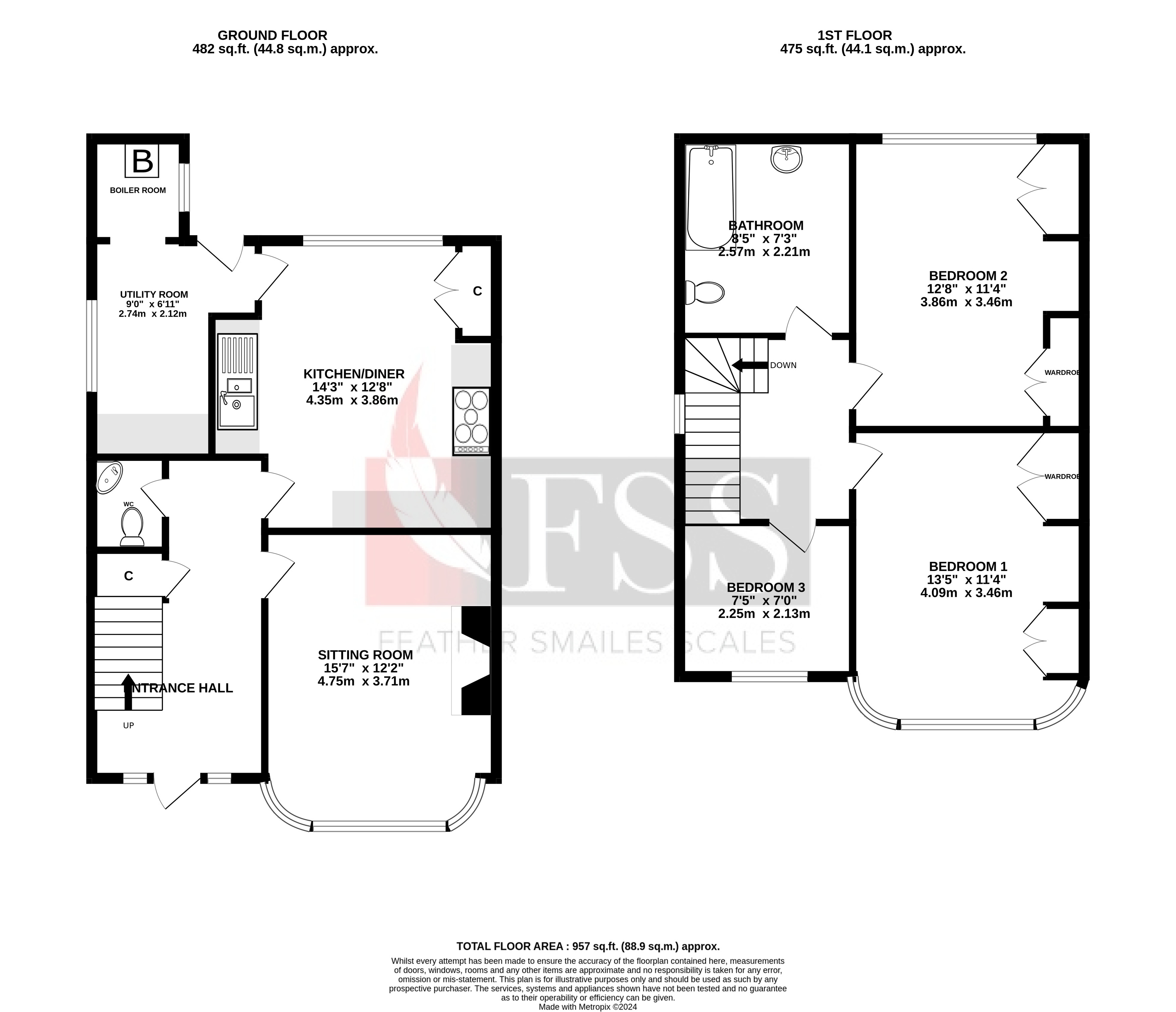 Floorplan for                                                          
                                                    