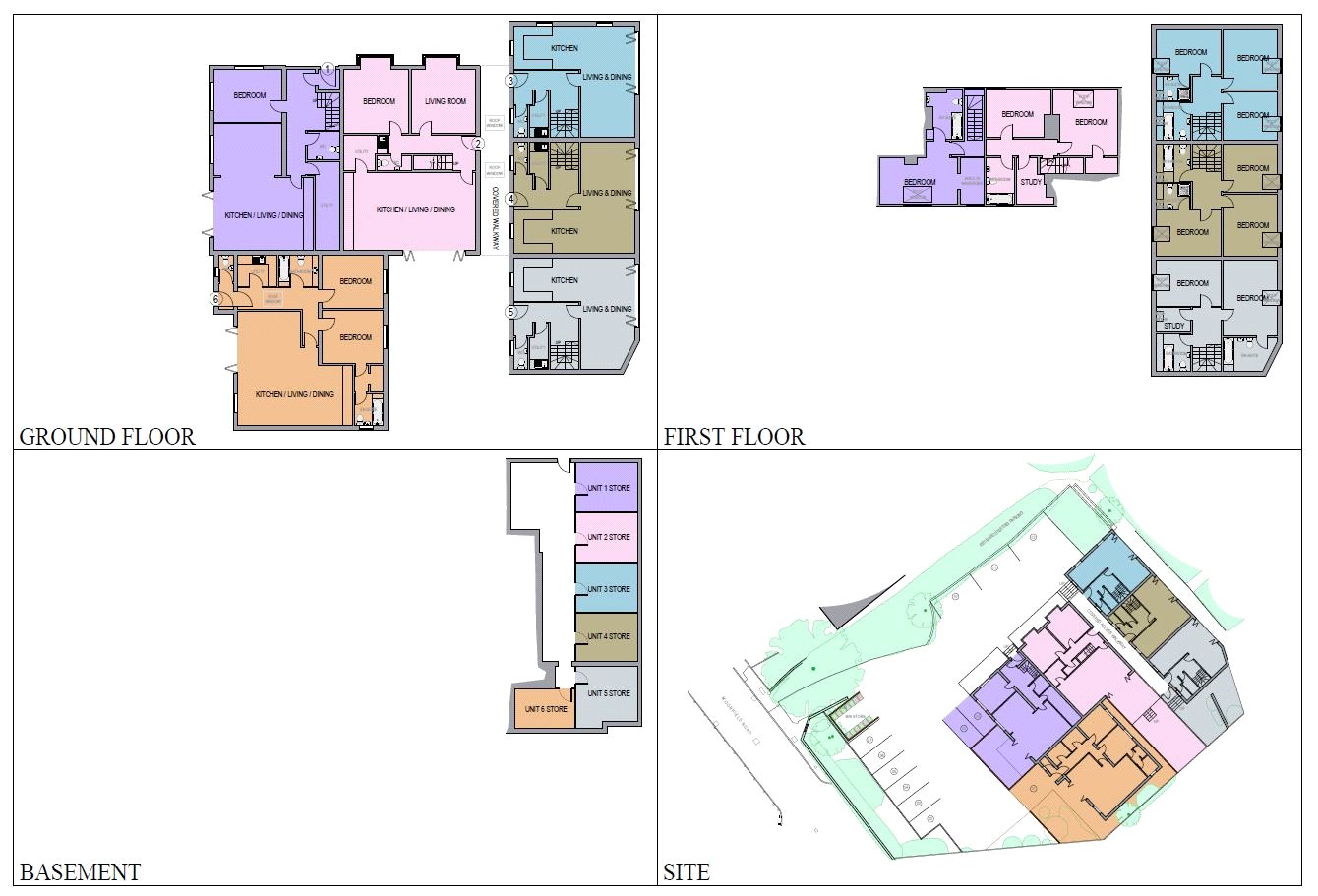 Floorplan for                                                          
                                                    