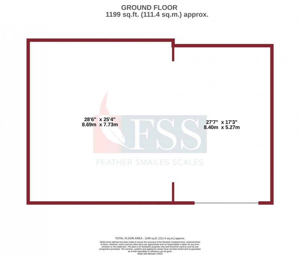 Floorplan for                                                          
                                                    