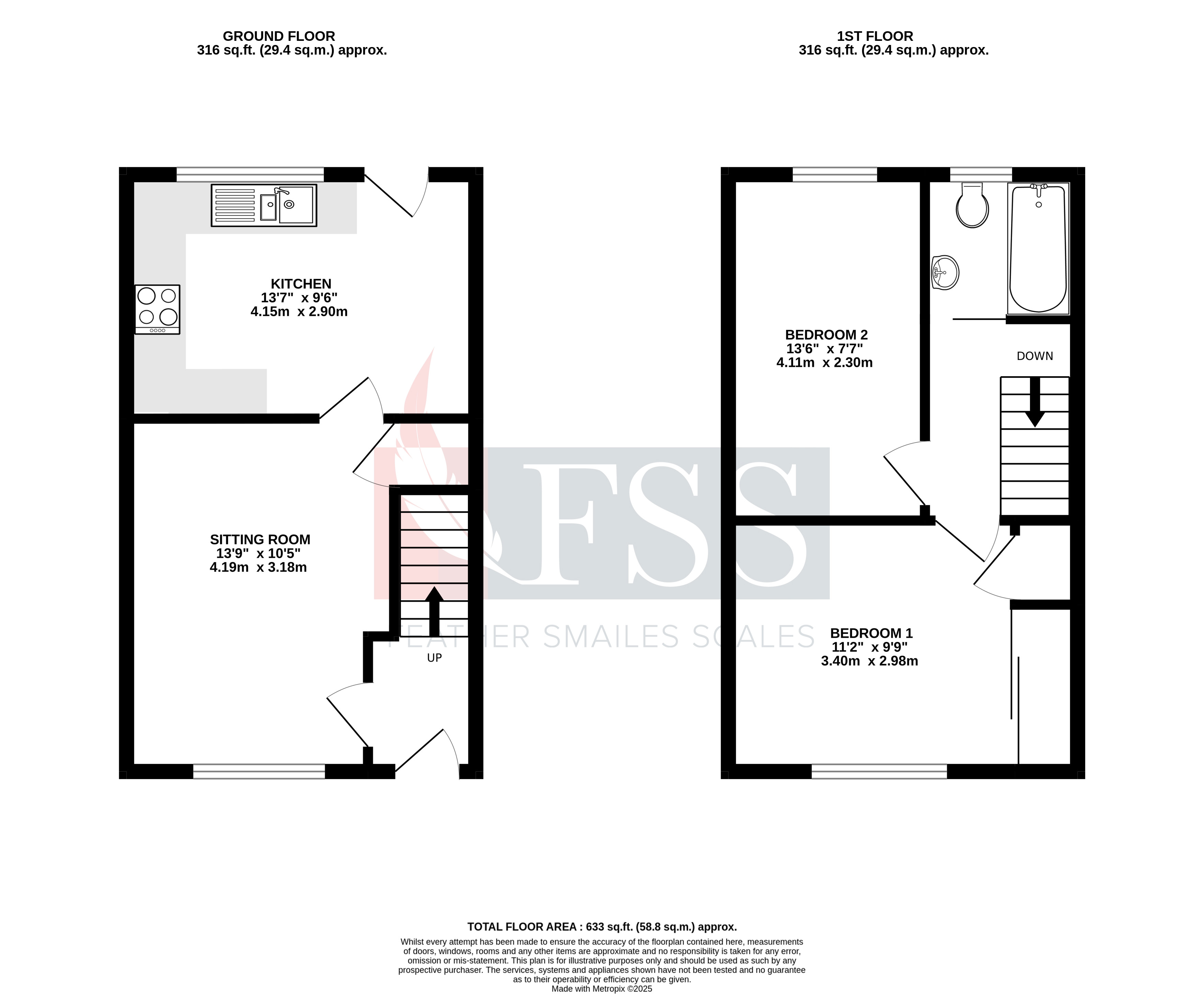 Floorplan for                                                          
                                                    