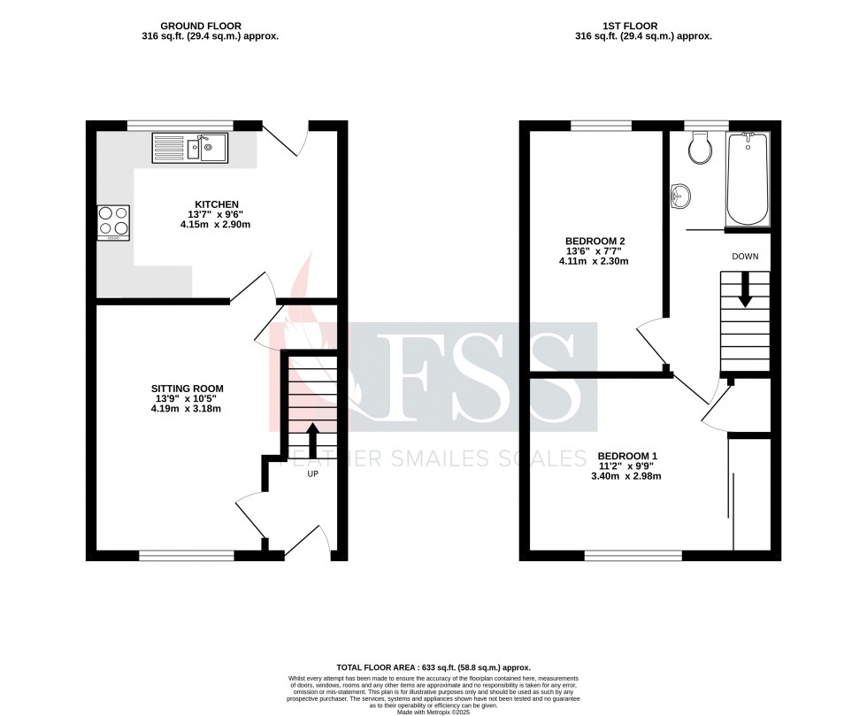 Floorplan for                                                          
                                                    