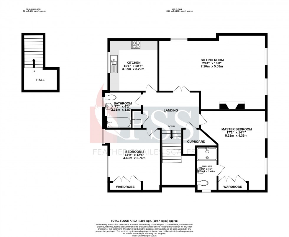 Floorplan for                                                          
                                                    