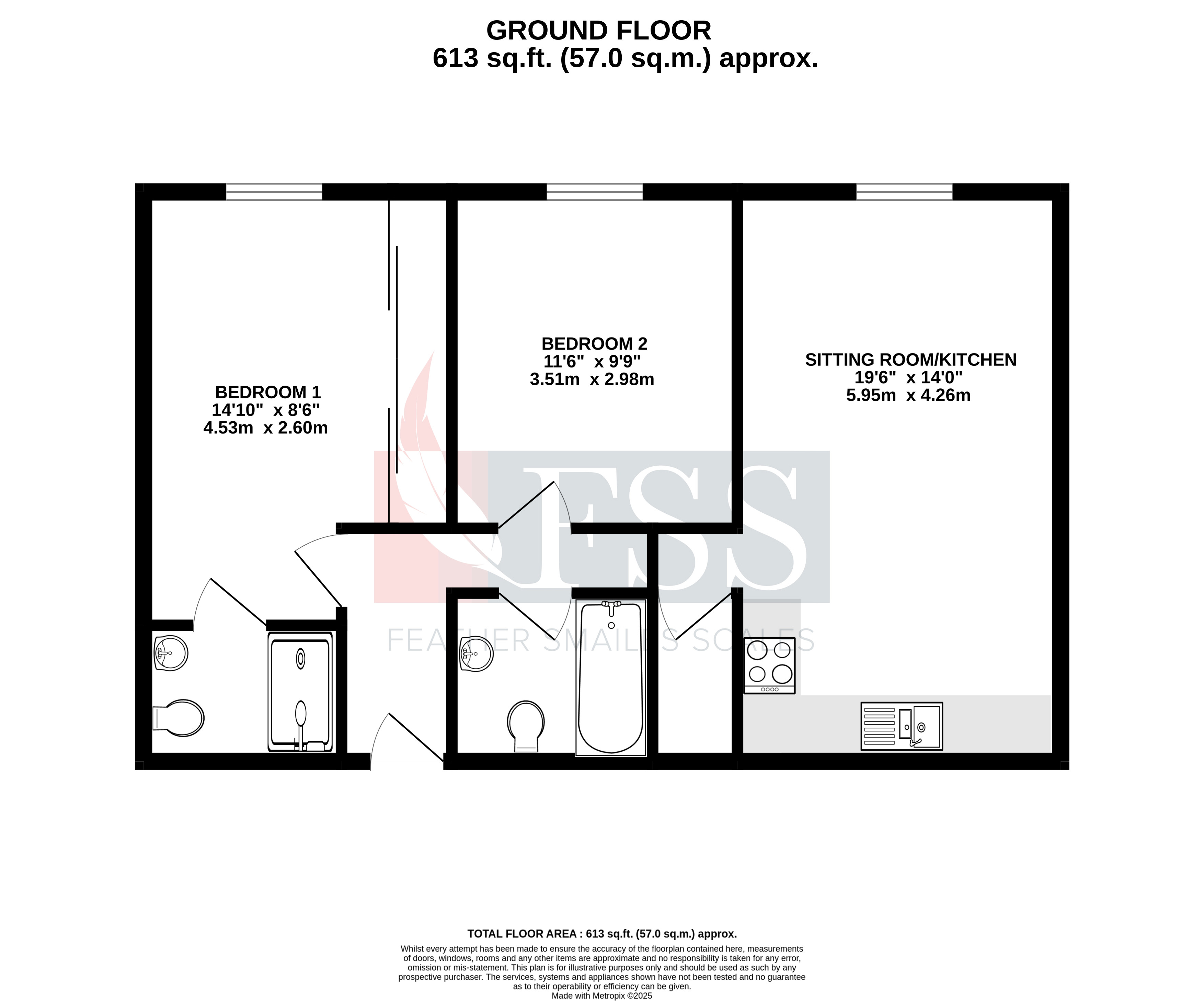 Floorplan for                                                          
                                                    
