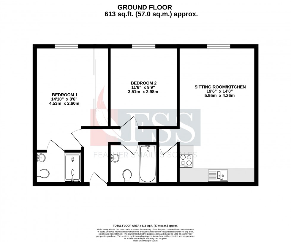 Floorplan for                                                          
                                                    