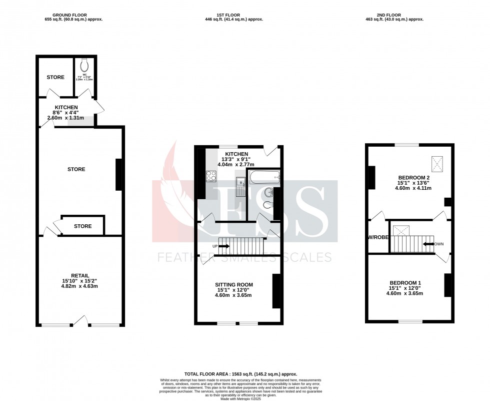 Floorplan for                                                          
                                                    