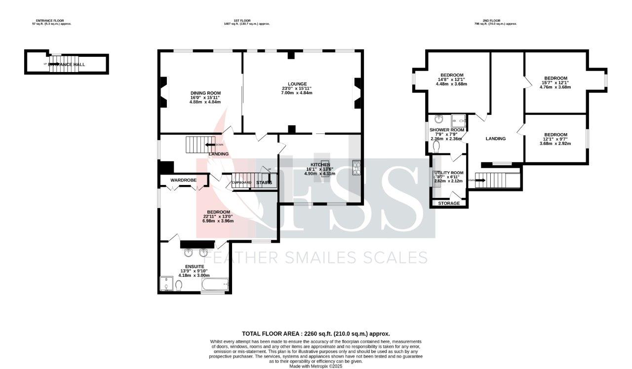 Floorplan for                                                          
                                                    