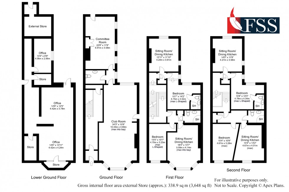 Floorplan for                                                          
                                                    