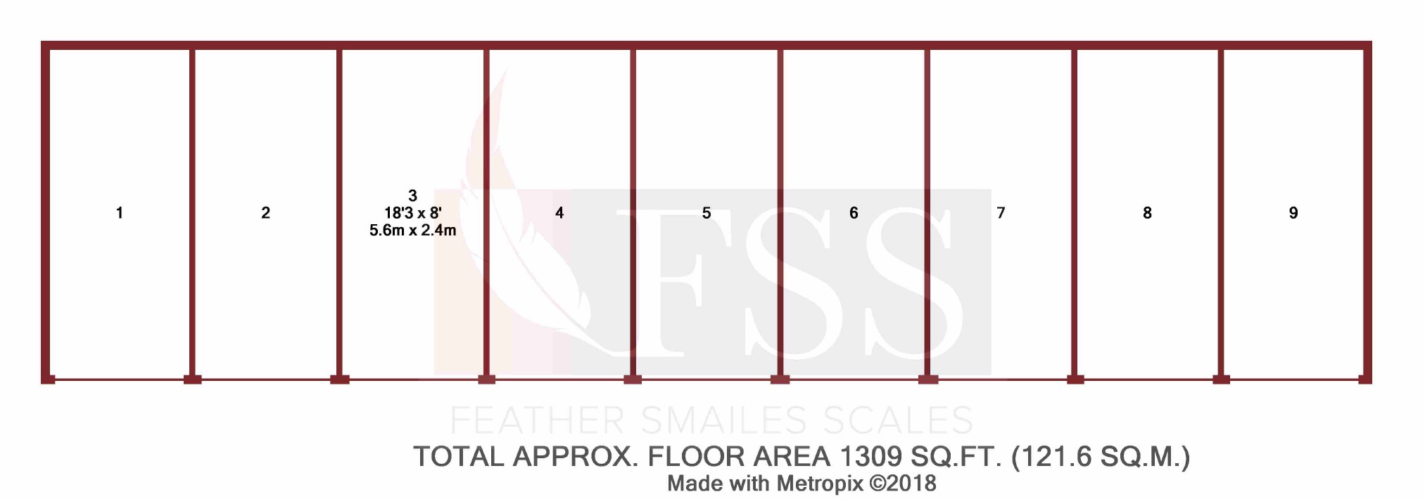 Floorplan for                                                          
                                                    