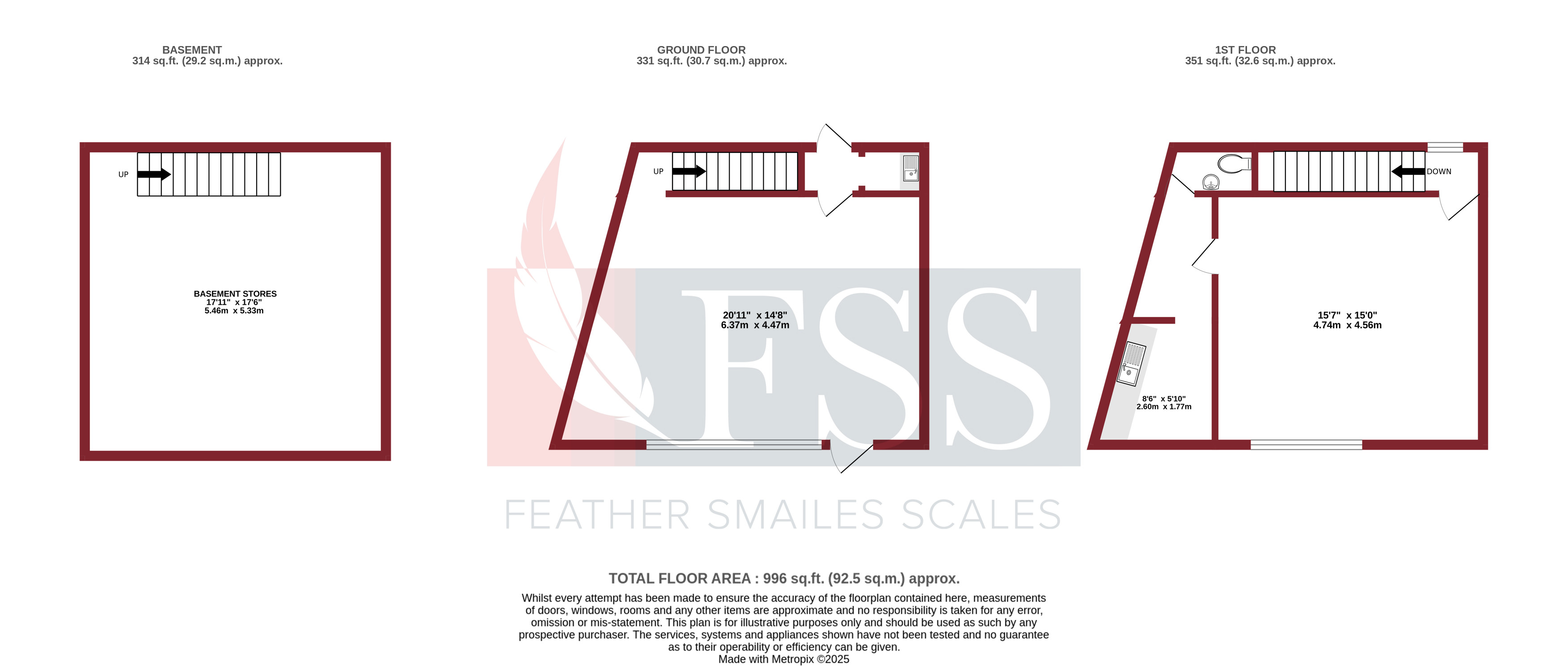 Floorplan for                                                          
                                                    