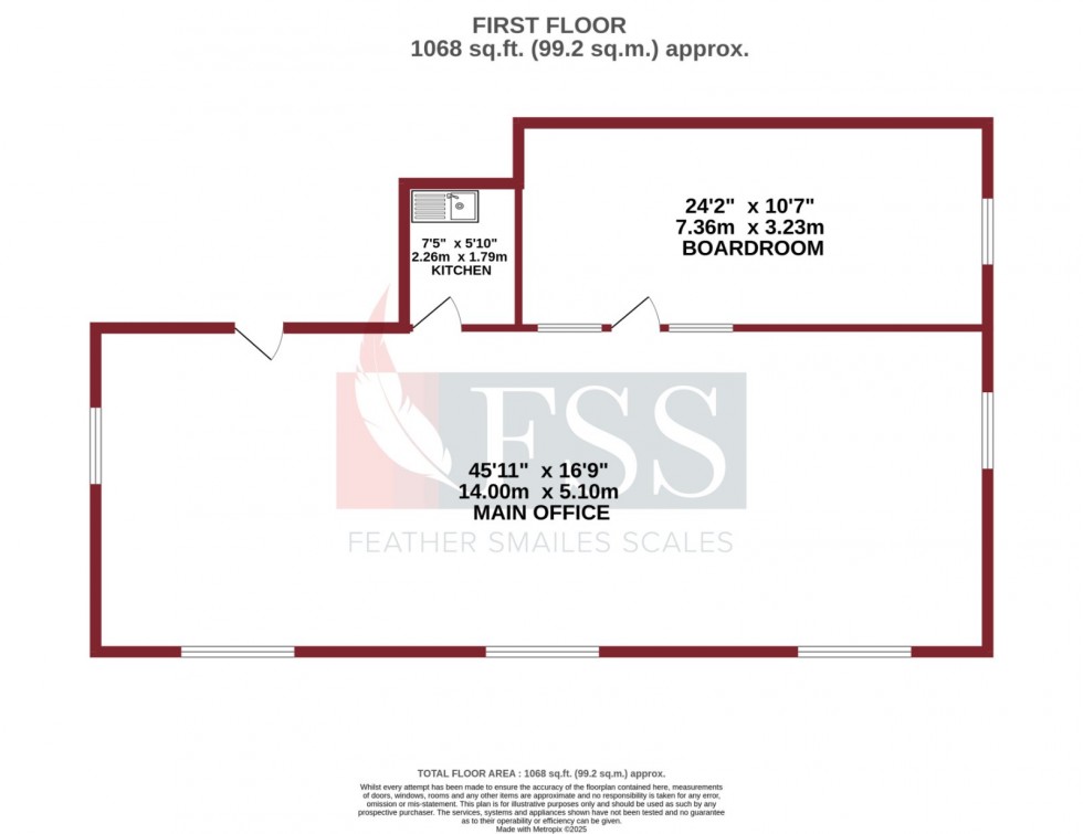 Floorplan for                                                         
                                                    