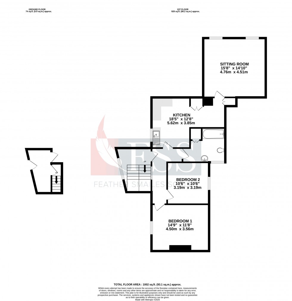 Floorplan for                                                          
                                                    
