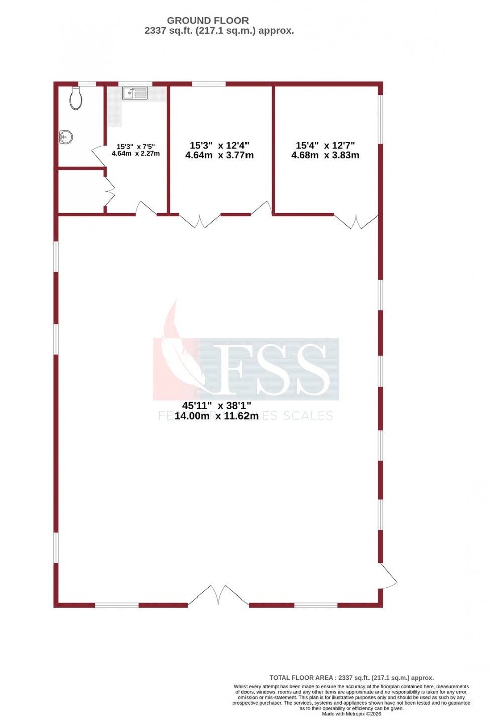 Floorplan for                                                         
                                                    