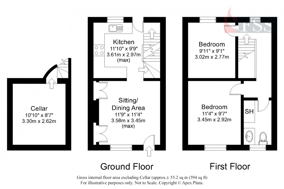 Floorplan for                                                         
                                                    