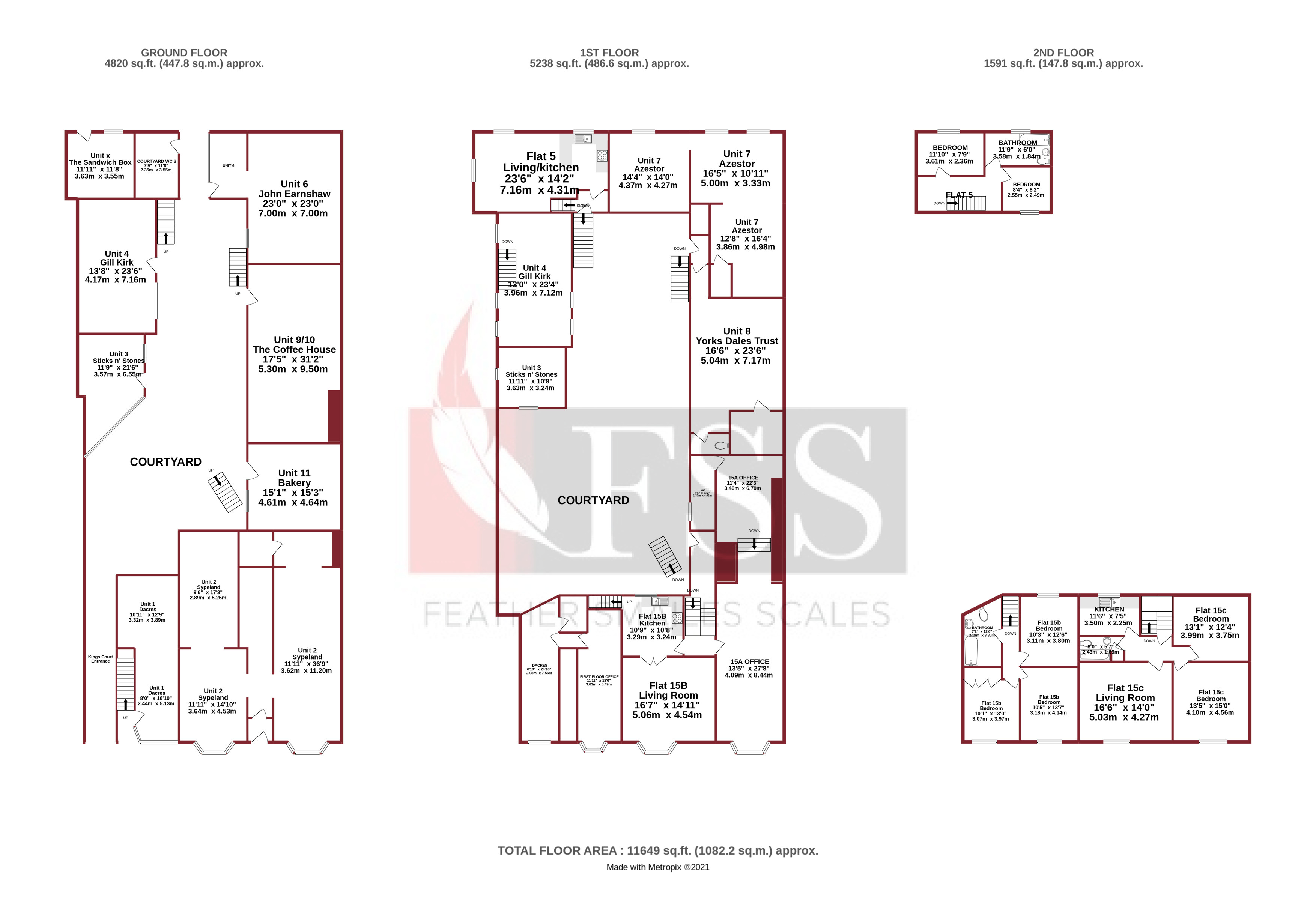 Floorplan for                                                         
                                                    