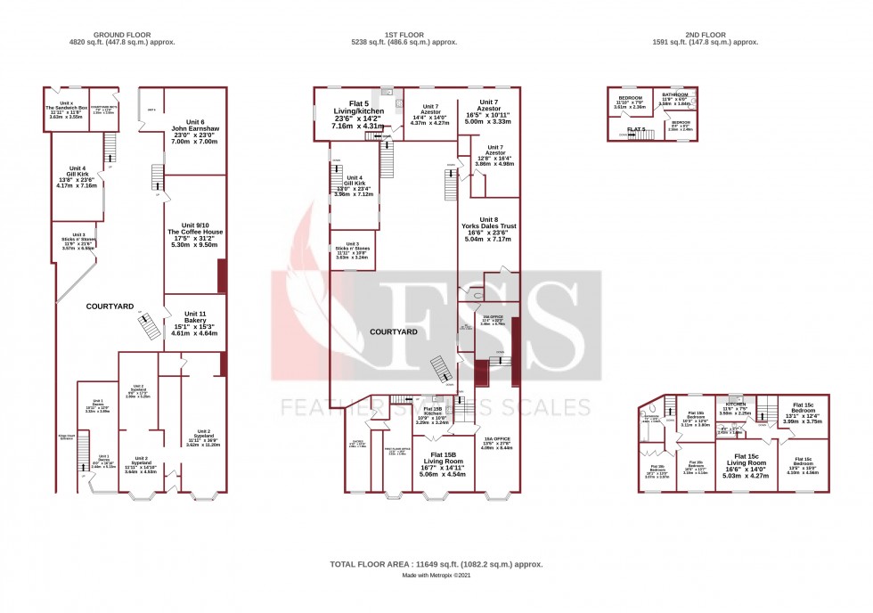 Floorplan for                                                         
                                                    