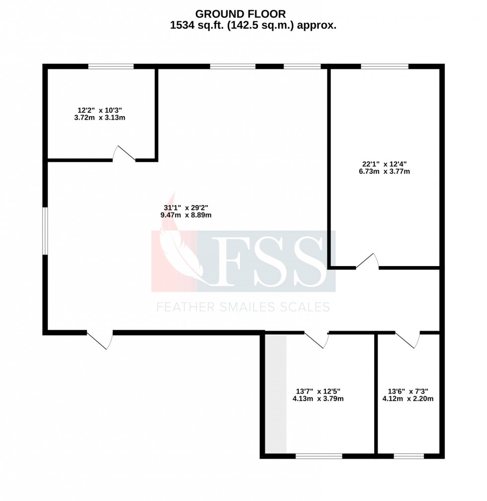 Floorplan for                                                         
                                                    