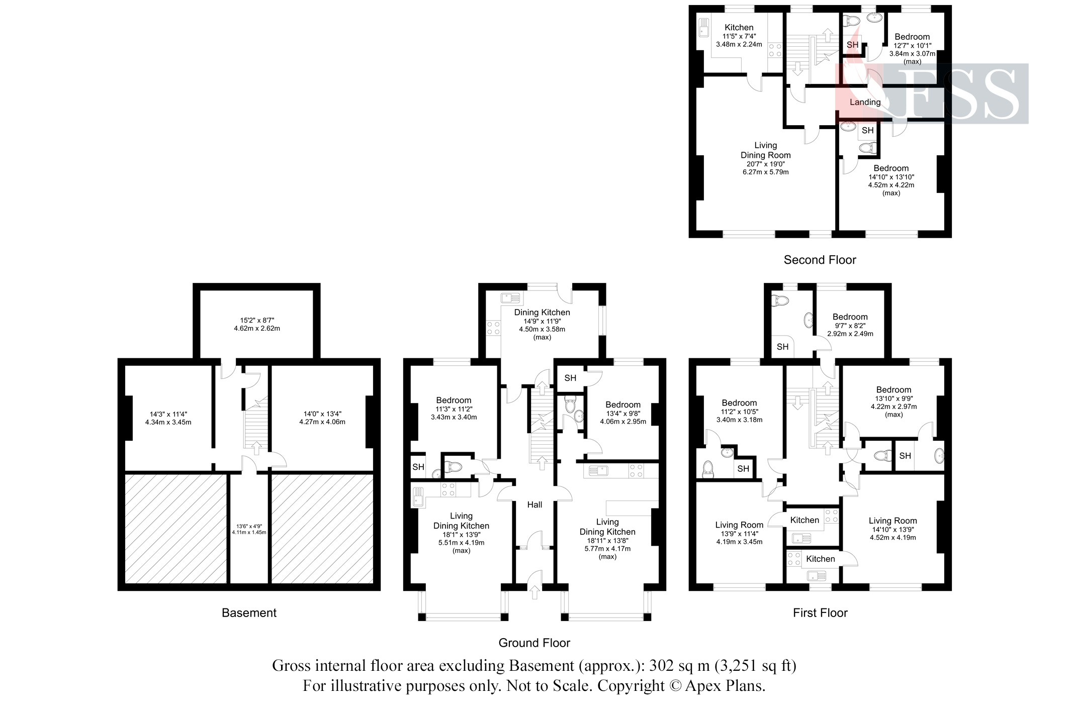 Floorplan for                                                         
                                                    