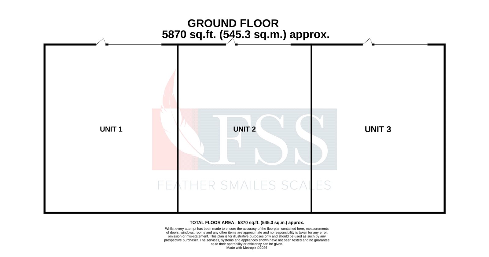 Floorplan for                                                         
                                                    