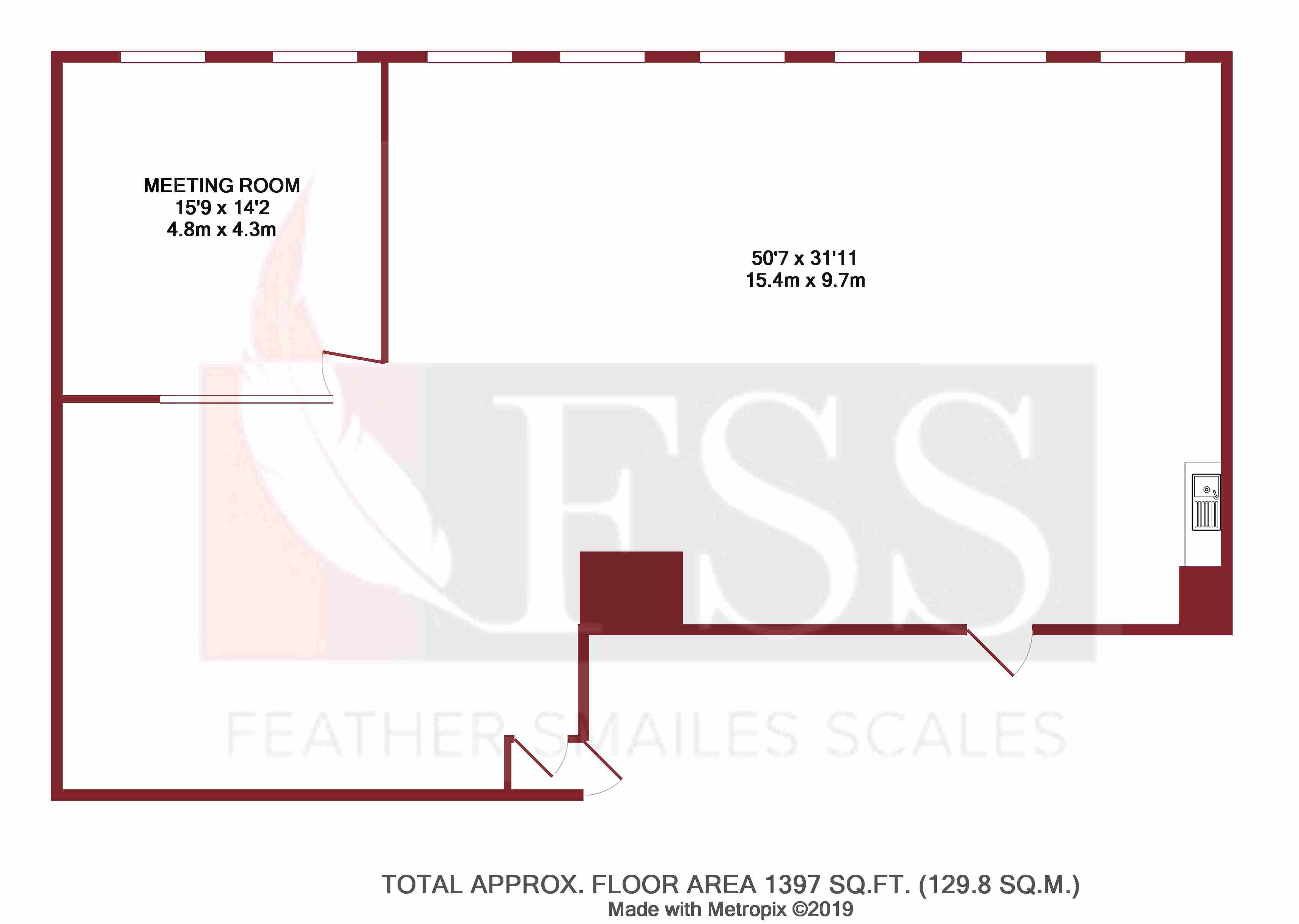 Floorplan for                                                          
                                                    