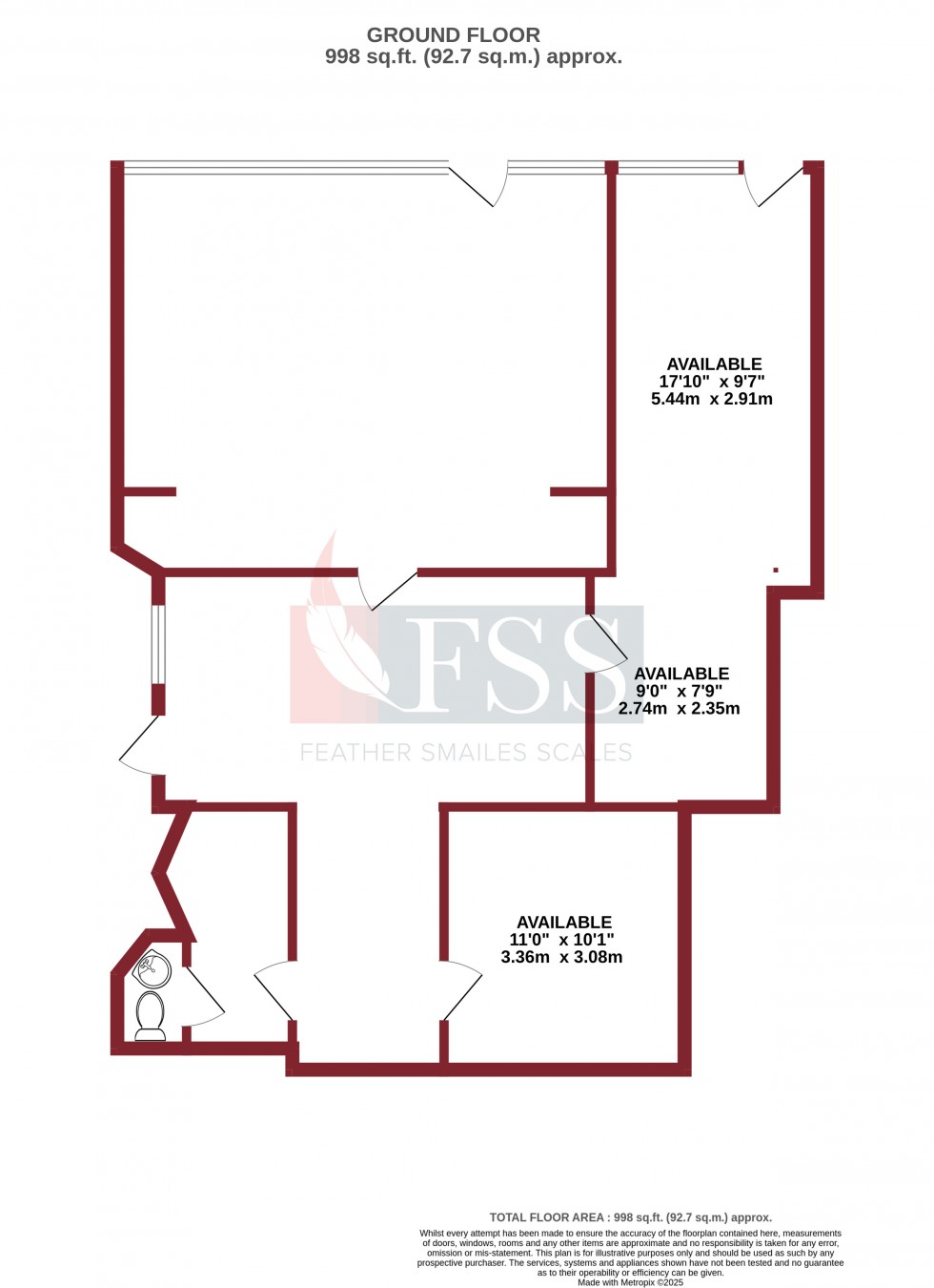 Floorplan for                                                          
                                                    