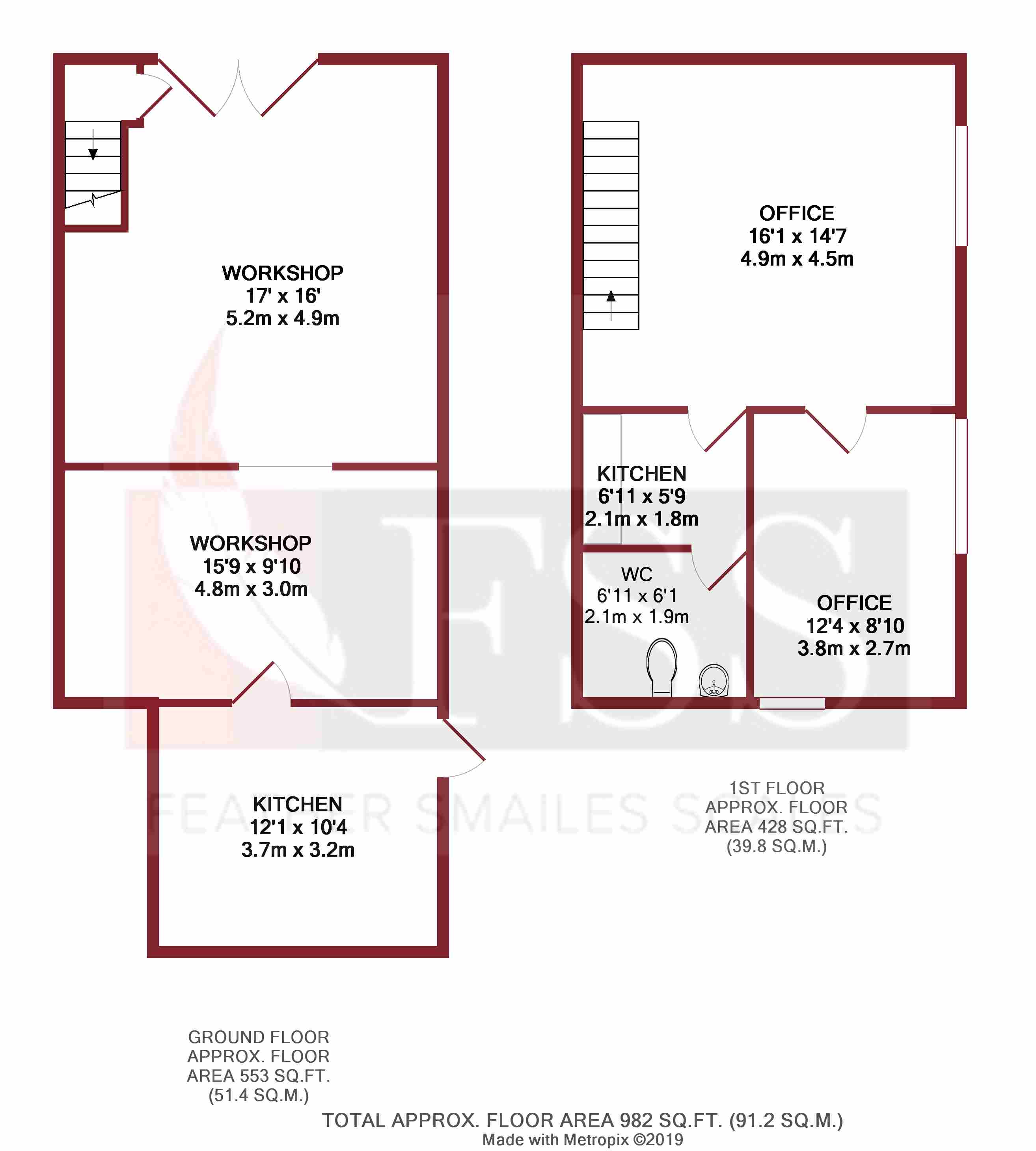 Floorplan for                                                          
                                                    