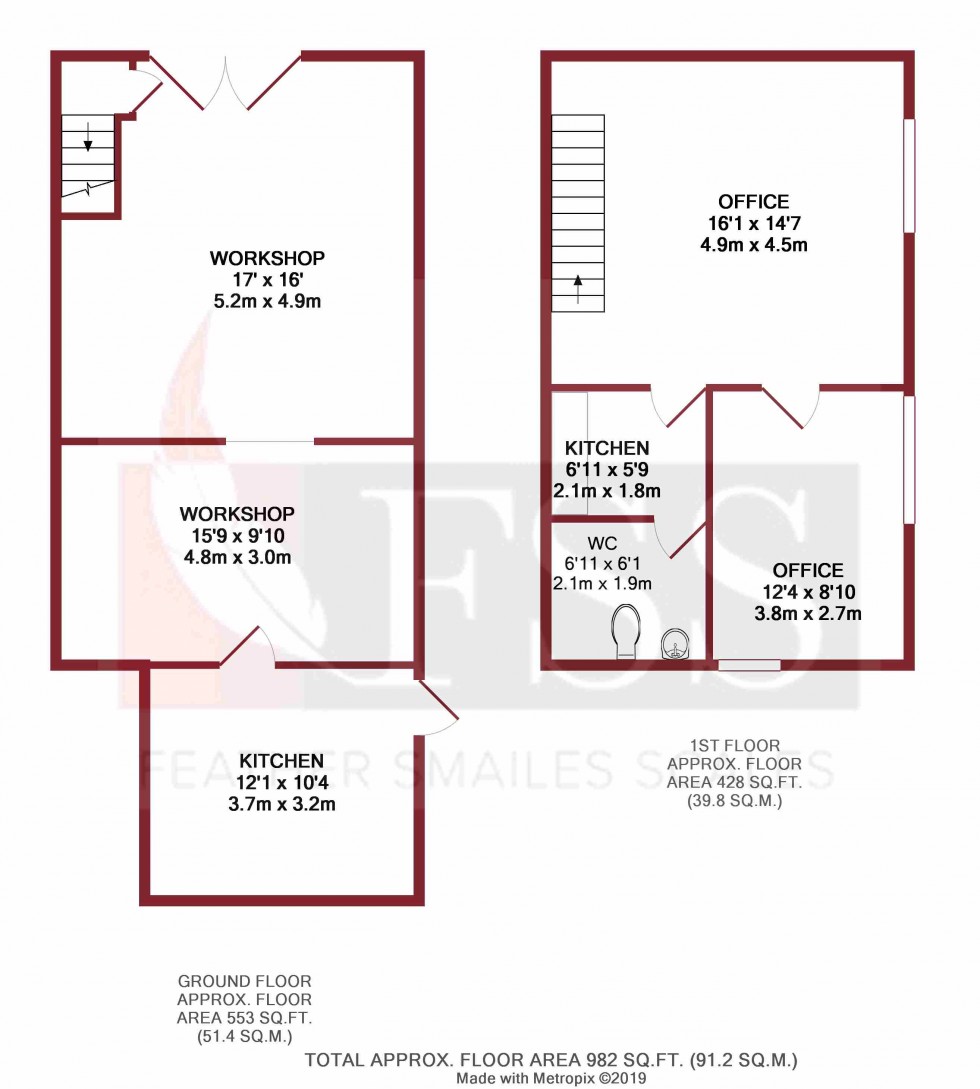 Floorplan for                                                          
                                                    