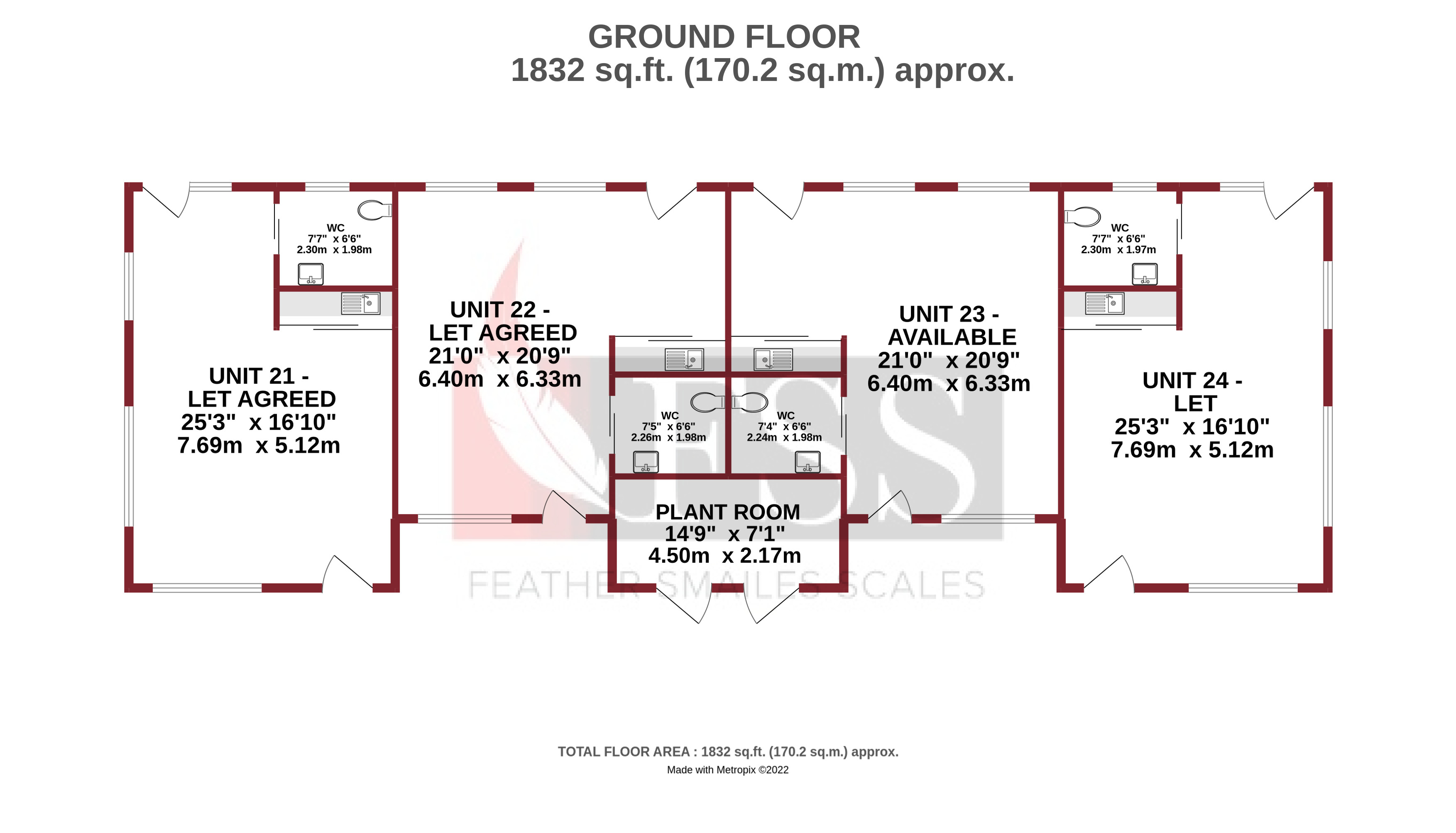 Floorplan for                                                         
                                                    