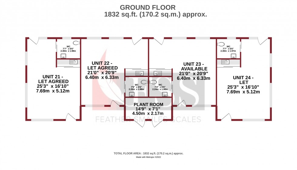 Floorplan for                                                         
                                                    