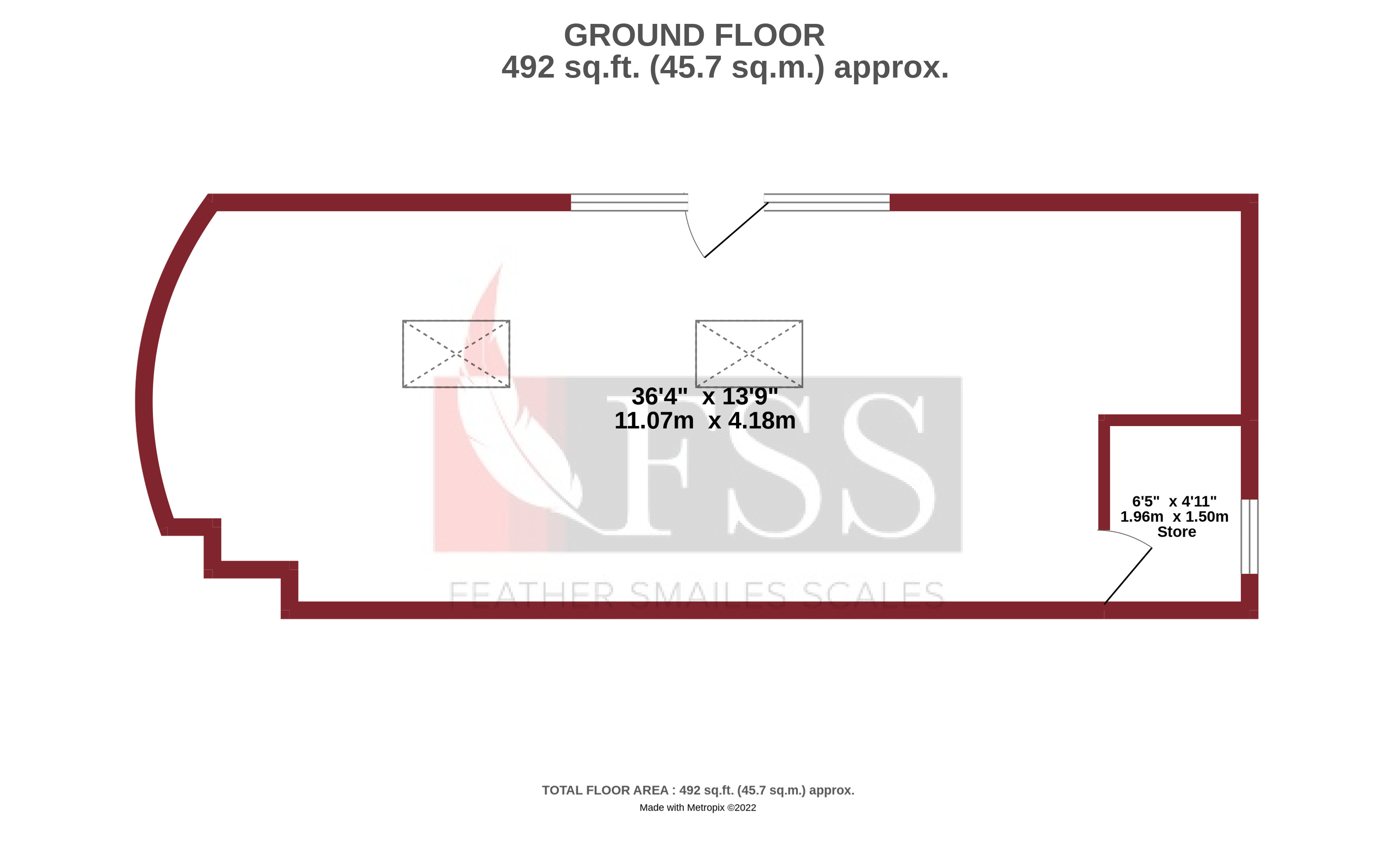 Floorplan for                                                          
                                                    