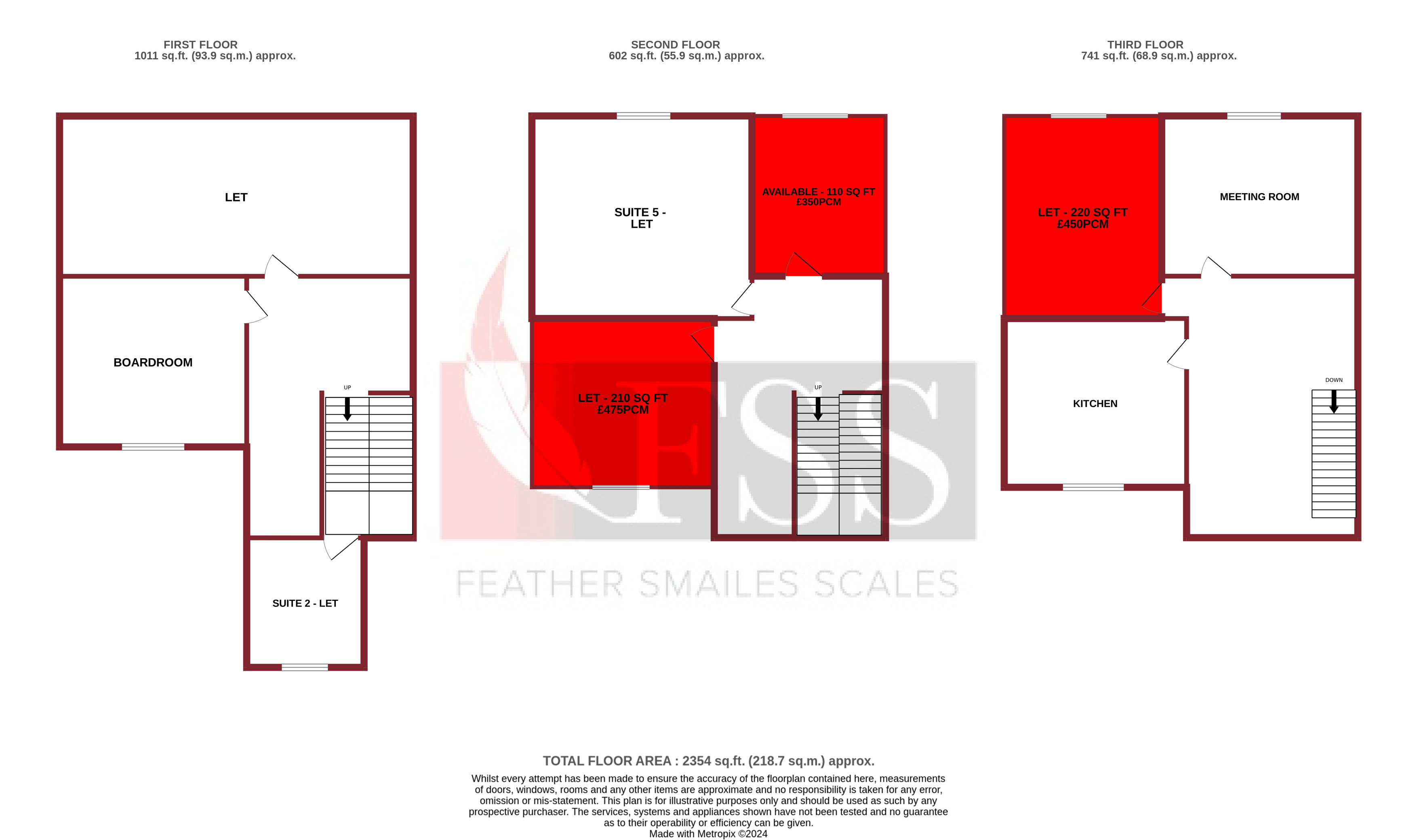 Floorplan for                                                          
                                                    