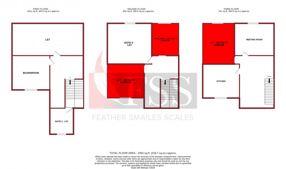 Floorplan for                                                          
                                                    
