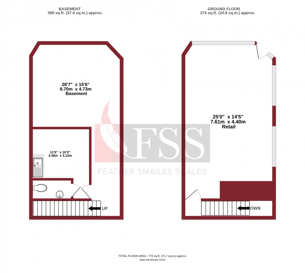 Floorplan for                                                          
                                                    