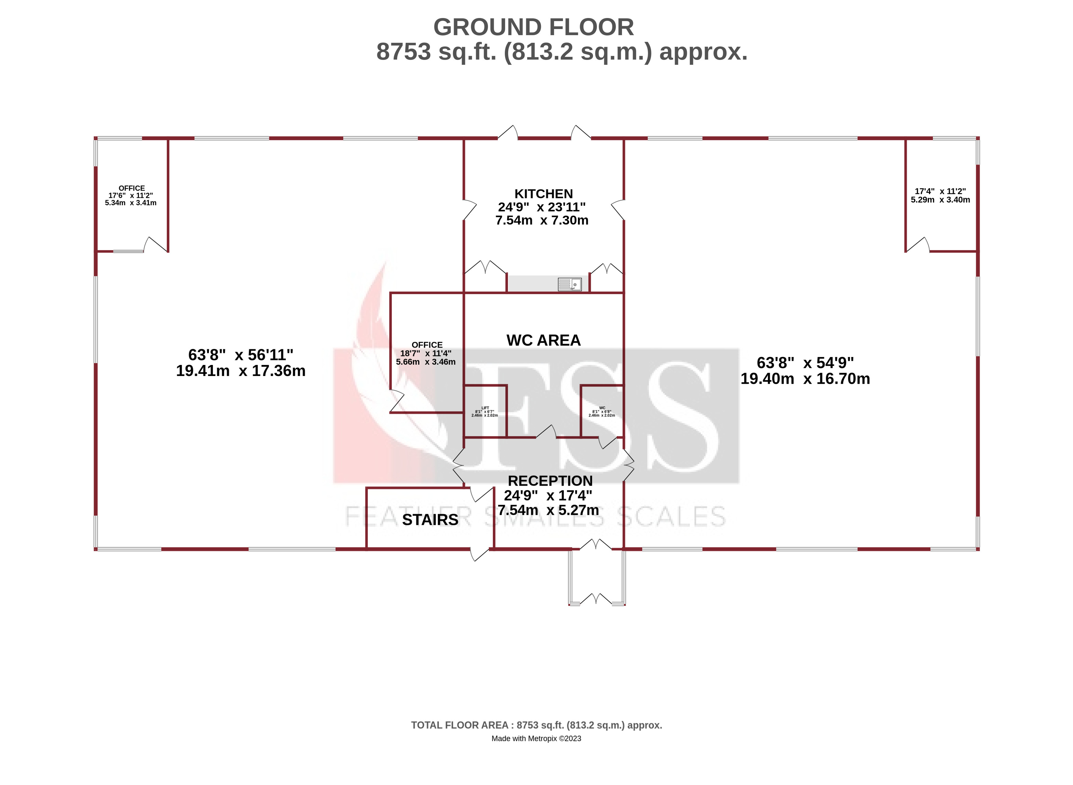 Floorplan for                                                          
                                                    