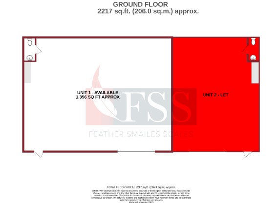Floorplan for                                                          
                                                    