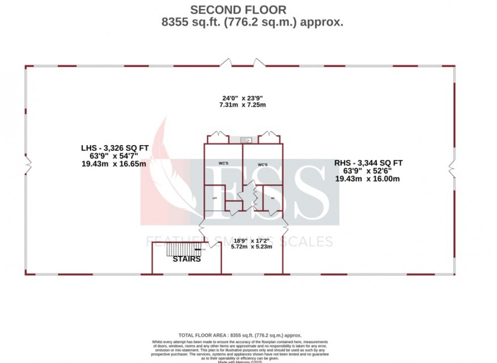 Floorplan for                                                          
                                                    