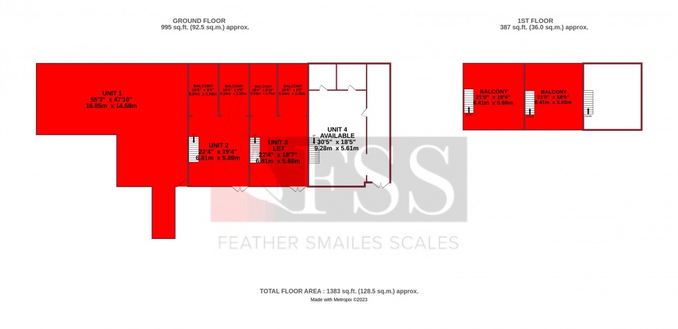 Floorplan for                                                          
                                                    
