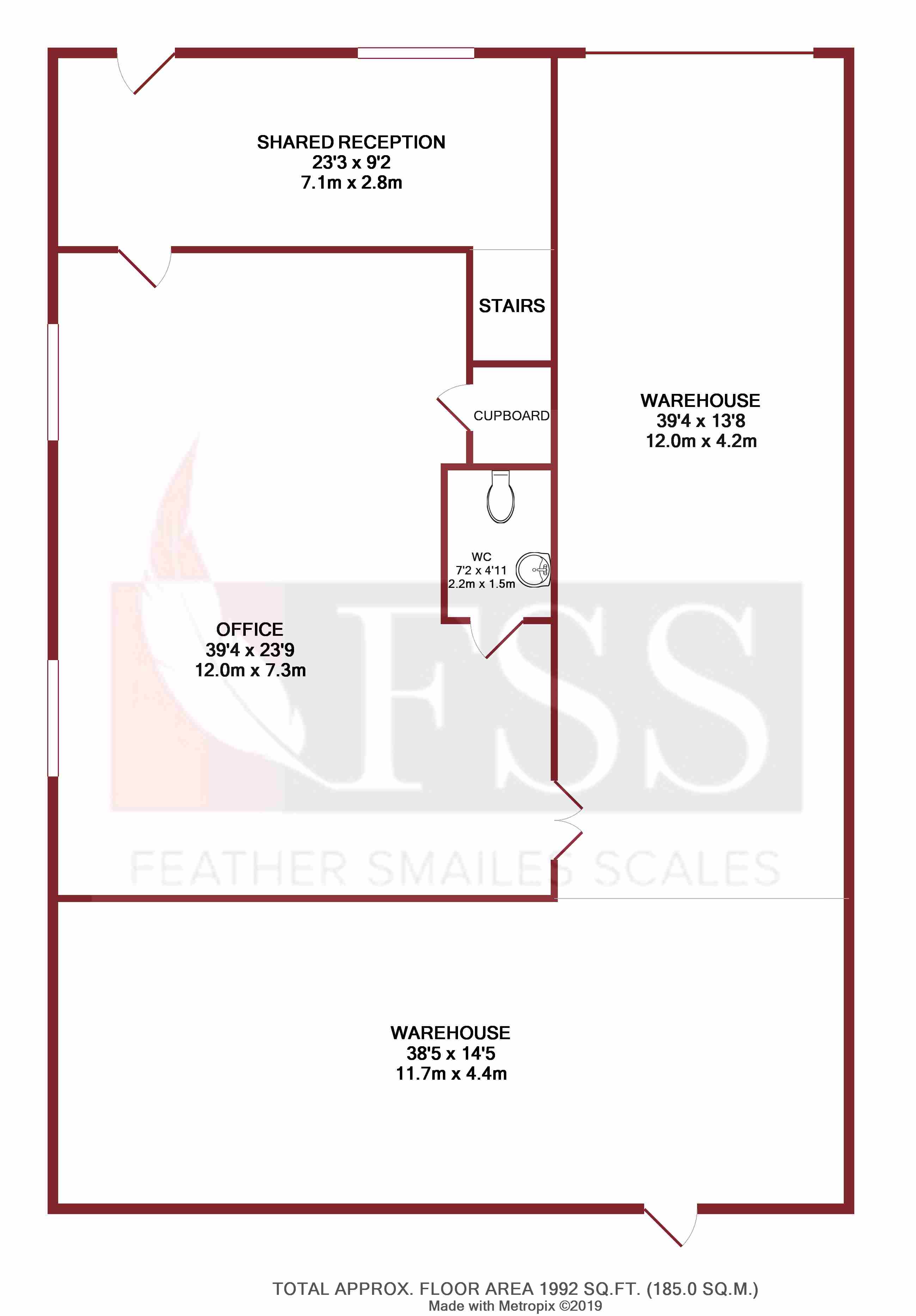Floorplan for                                                          
                                                    