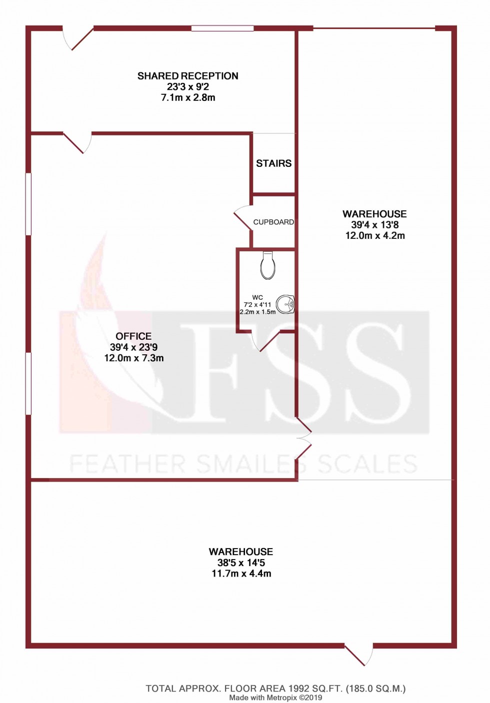 Floorplan for                                                          
                                                    