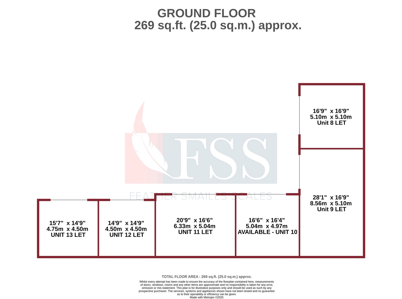 Floorplan for                                                          
                                                    
