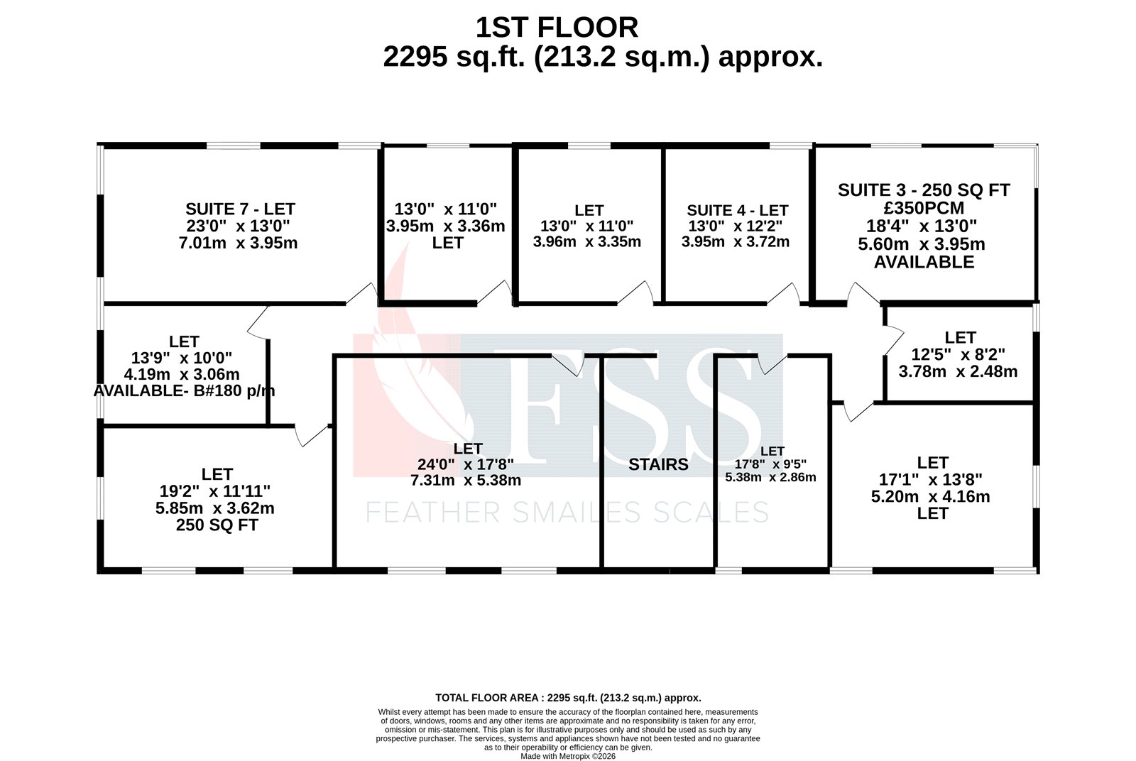 Floorplan for                                                         
                                                    