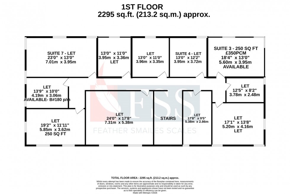 Floorplan for                                                         
                                                    