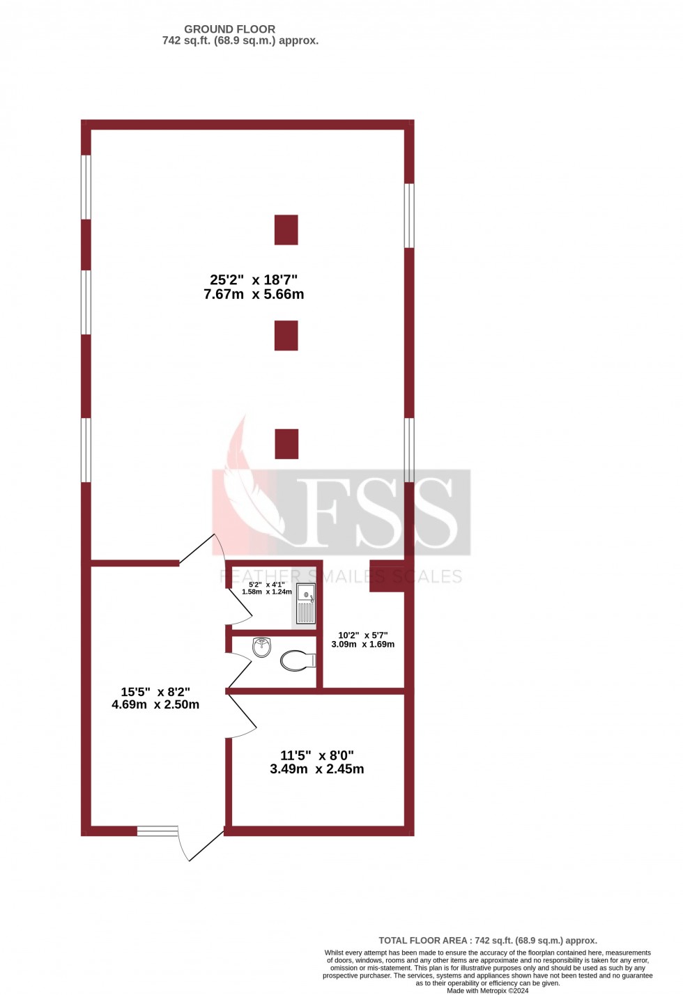 Floorplan for                                                          
                                                    