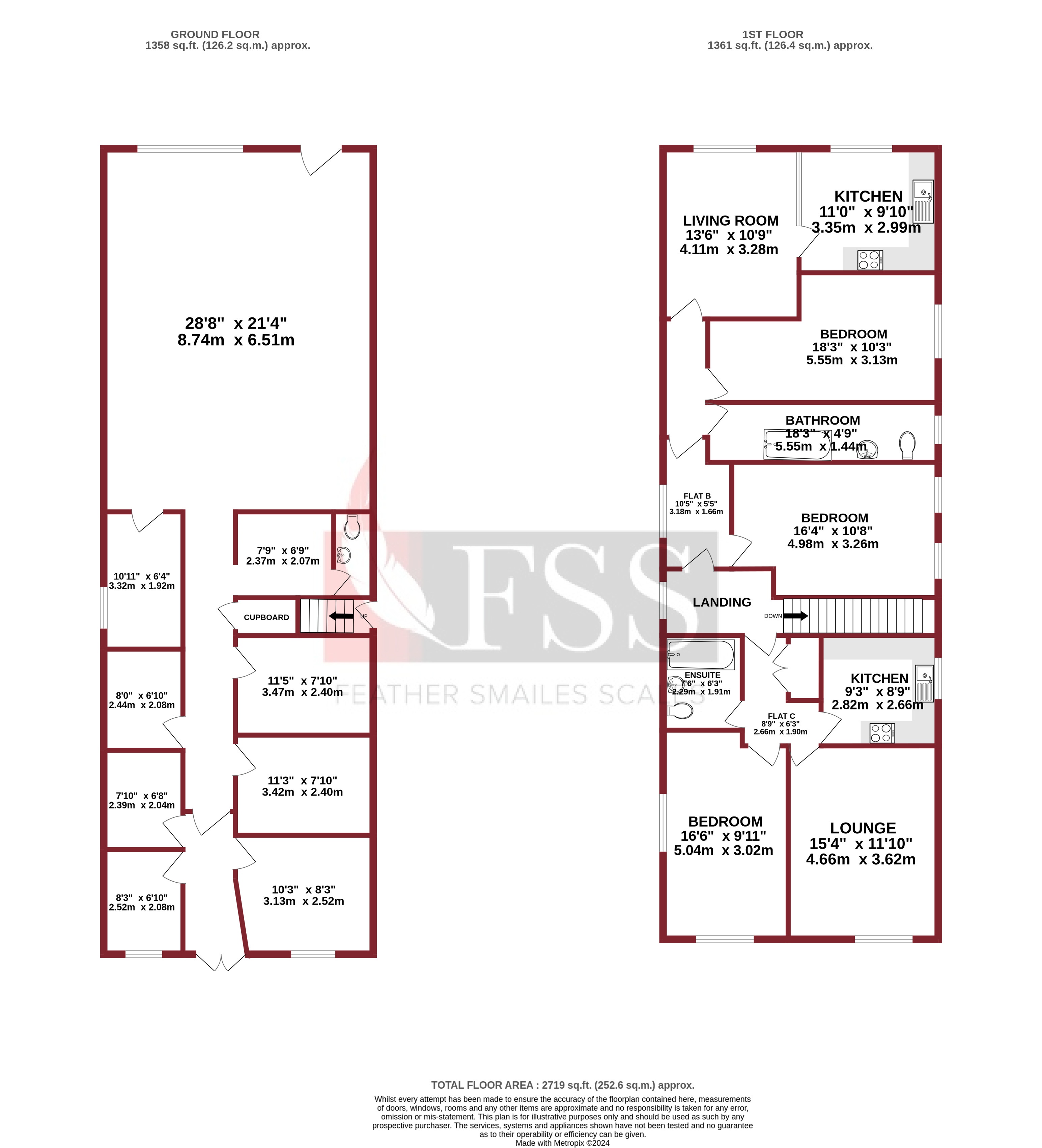 Floorplan for                                                          
                                                    