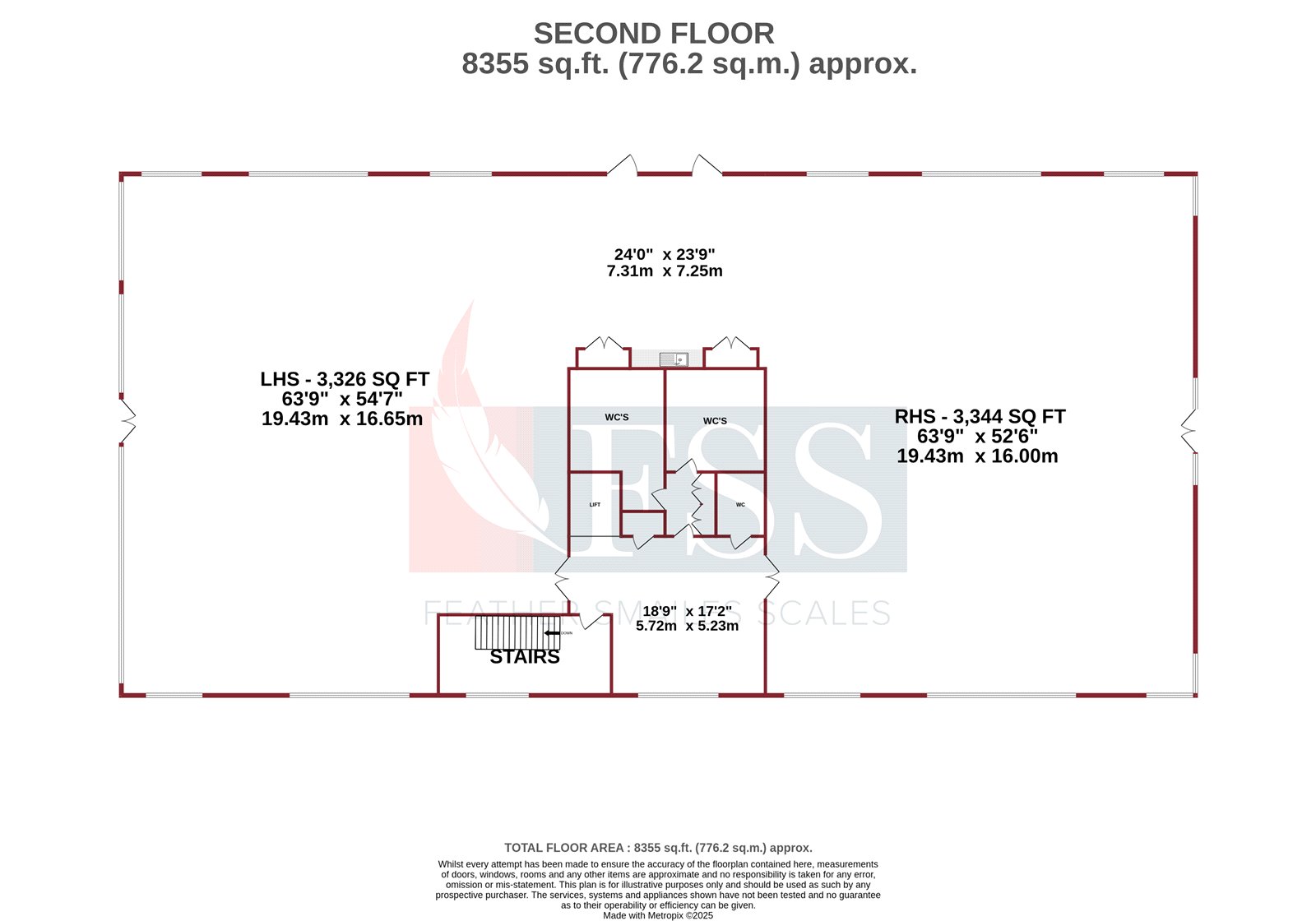 Floorplan for                                                          
                                                    
