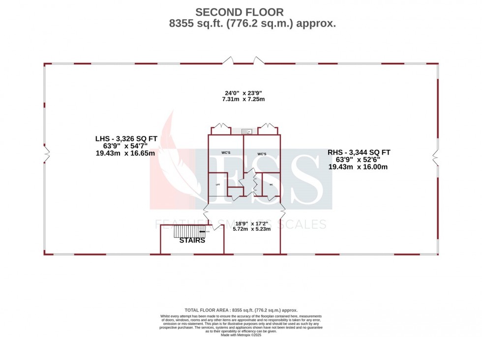 Floorplan for                                                          
                                                    