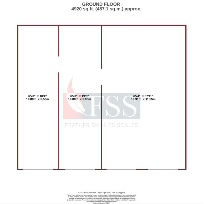 Floorplan for                                                          
                                                    
