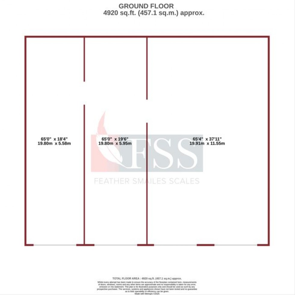Floorplan for                                                          
                                                    