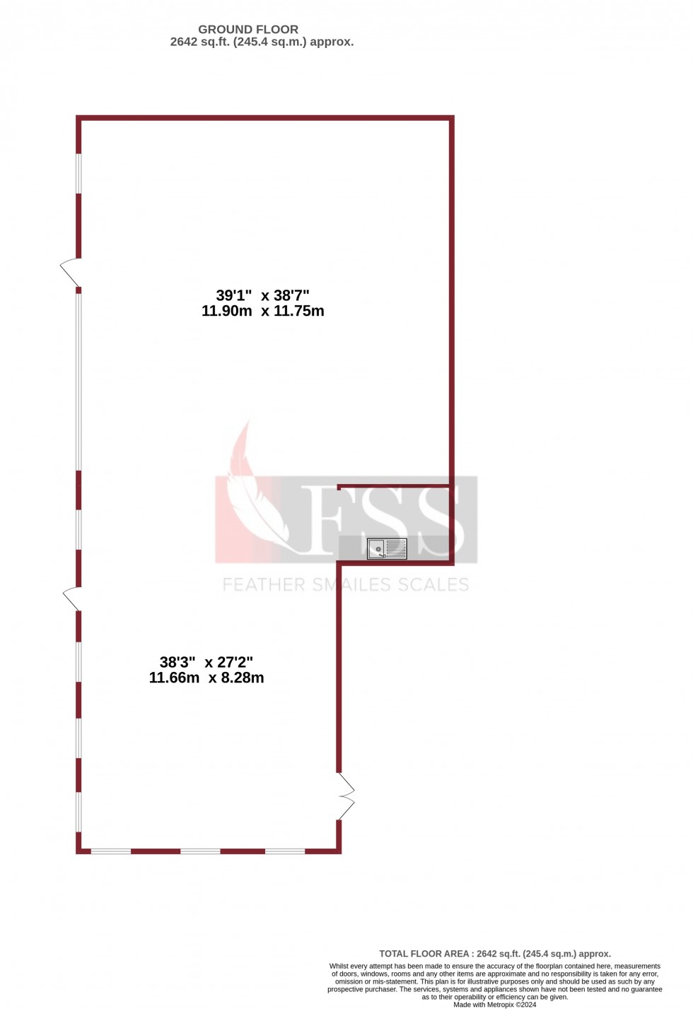 Floorplan for                                                          
                                                    