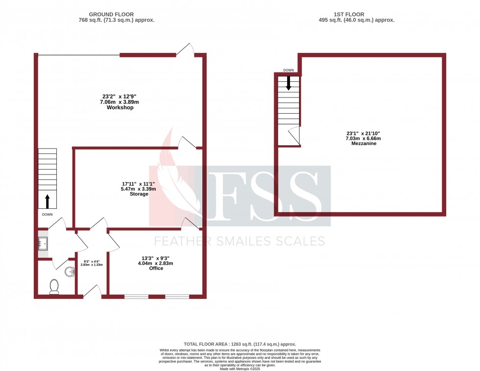 Floorplan for                                                          
                                                    